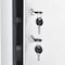 Global Industrial Stainless Steel Large Medical Security Cabinet with Double Key Locks 436945SS - alternate 6
